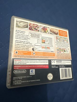 Juego Nintendo DS Cocina Conmigo