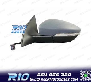 ESPEJO RETROVISOR IZQ VOLKSWAGEN SCIROCCO 08-14 6 PIN