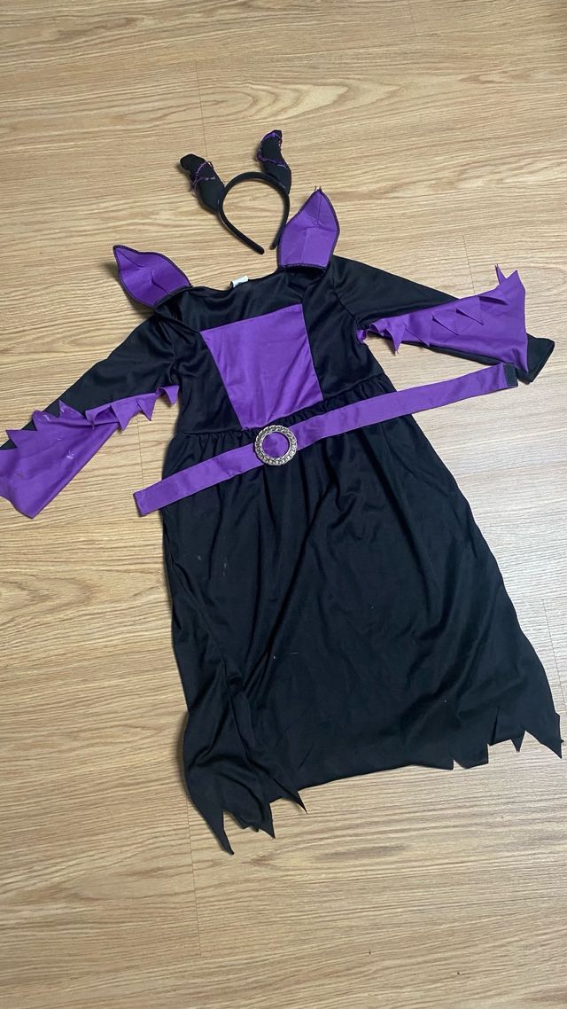 Disfraz Reina Malvada Halloween Talla 5-6