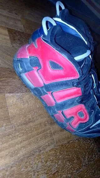 Nike air In pelle con suola in gomma Tenute bene