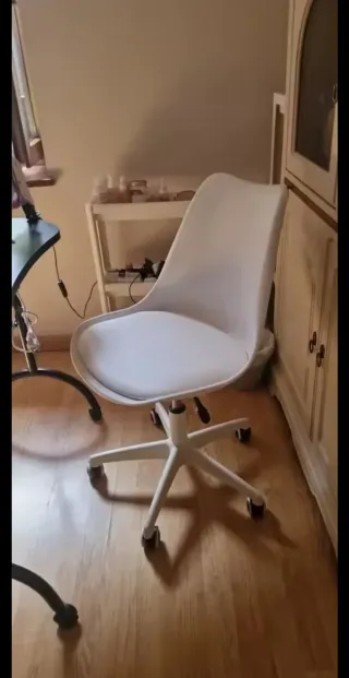 Silla de Escritorio Blanca