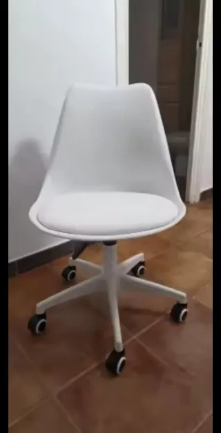 Silla de Escritorio Blanca