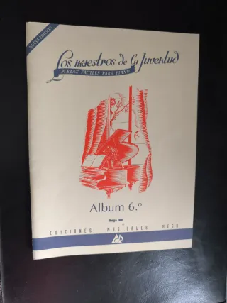 Libro de Piano Los Maestros de la Juventud