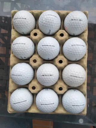 Lote 12 Bolas Golf Titleist Pro V1