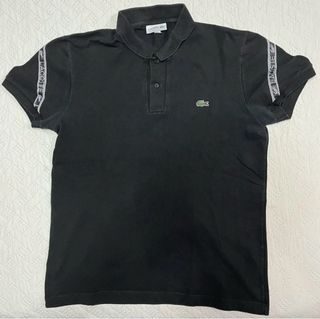 Polo Lacoste Negro Talla M