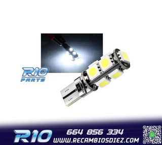 BOMBILLA LED T10 CANBUS 9LED