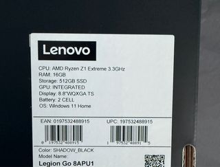 Lenovo Legion Go 512 gb 