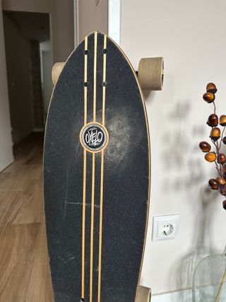 Longboard Oxelo 70mm 78A