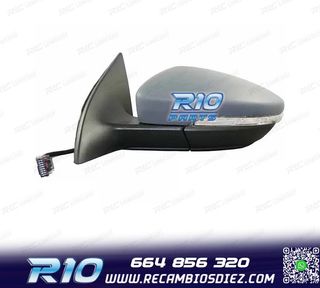 ESPEJO RETROVISOR IZQ VOLKSWAGEN SCIROCCO 08-14 6 PIN