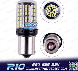 2 BOMBILLAS LED BLANCO BA15S 60W
