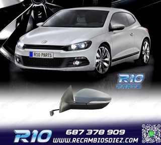 ESPEJO RETROVISOR IZQ VOLKSWAGEN SCIROCCO 08-14 6 PIN
