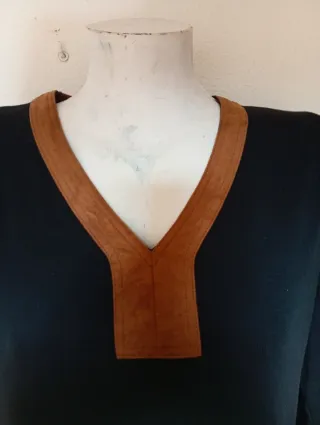 Vestido Negro Ralph Lauren