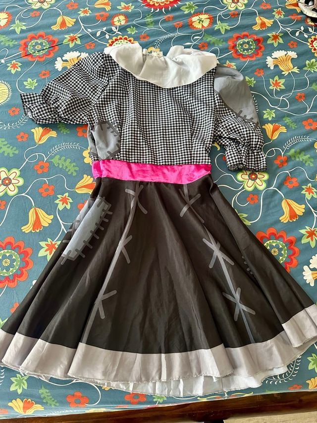 Disfraz niña zombie Halloween 6/10 años