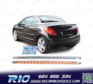 TERCERA LUZ DE FRENO PEUGEOT 207 CC LED CROMO