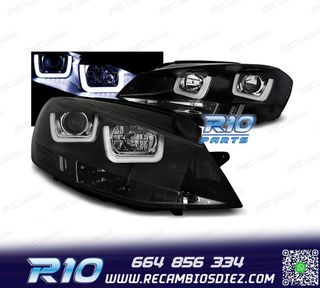 FAROS VOLKSWAGEN VW GOLF 7 12-17 GTI LUZ DIURNA LED FONDO NE