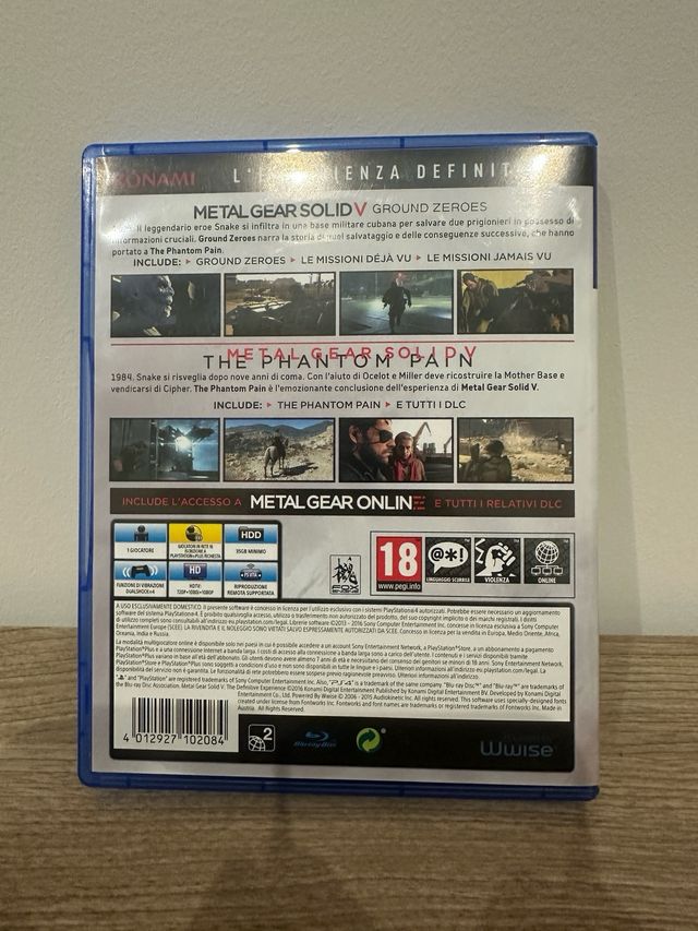 Metal Gear Solid V PS4 - The Definitive Experience