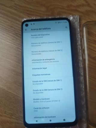 Telefono cellulare Motorola Blue