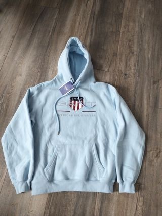Sudadera Gant Hombre Azul