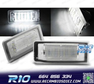 LUCES MATRÍCULA LED AUDI TT 98-06