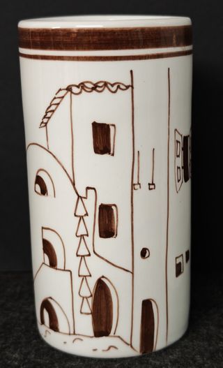 Raro set in ceramica - Firmato Diodoro Cossa 