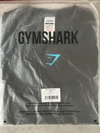 Gymshark Onyx 5.0 Seamless T-Shirt Onyx Grey M