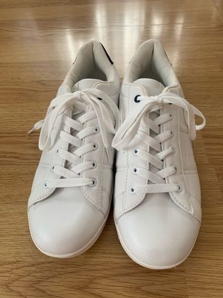 Zapatillas blancas hombre