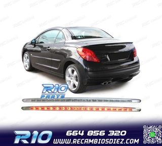 TERCERA LUZ DE FRENO PEUGEOT 207 CC LED CROMO