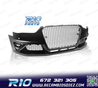 PARAGOLPES DELANTERO AUDI A4 B8 11-15 PDC SRA LOOK RS + PARR