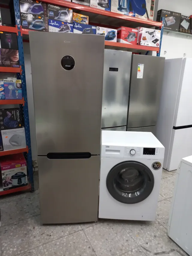 Oferta combo nevera y lavadora