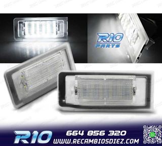 LUCES MATRÍCULA LED AUDI TT 98-06