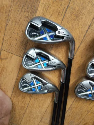 Set hierros Callaway X22 grafito Regular Flex