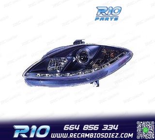 FAROS PARA SEAT TOLEDO LEON ALTEA 04-09 LUZ DIURNA REAL LED