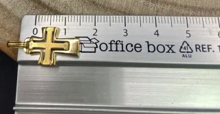 Colgante Cruz Oro 18kt