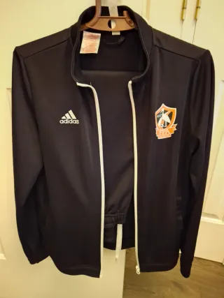 Chándal Adidas FPA T14 Negro Naranja.
