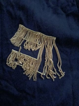 T-shirt Elisabetta Franchi nera con dettagli oro