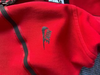 Chaqueta Nike Roja Cremallera