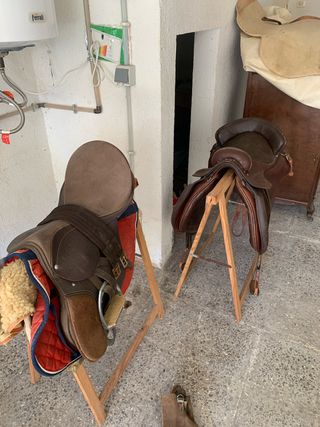 Lote 2 sillas de montar