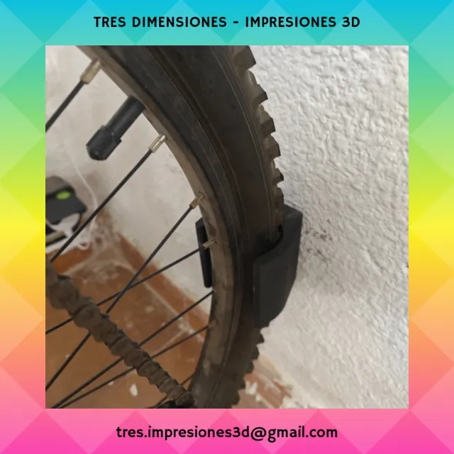 Soporte bicicleta pared