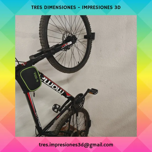Soporte bicicleta pared
