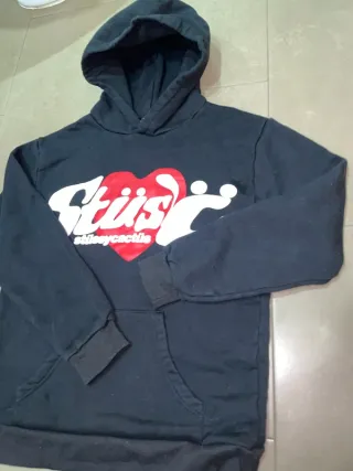 Sudadera Stussy X CPFM Corazón Retro Y2K