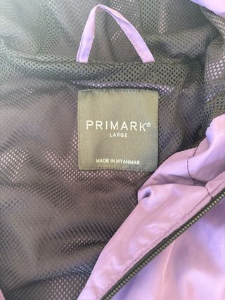 Chaqueta Primark Morado Blanco Negro