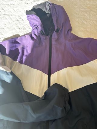 Chaqueta Primark Morado Blanco Negro