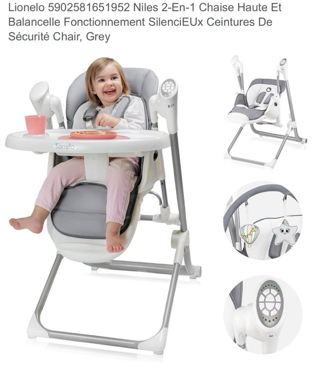 Silla de comer Lionelo Niles/B031