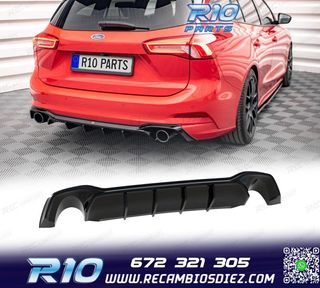 DIFUSOR FORD FOCUS ST 19- NEGRO BRILLO