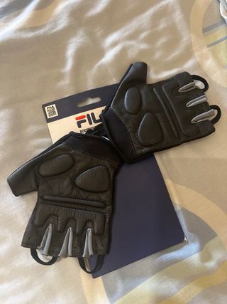 Guantes Gimnasio Fila Talla M (8) Nuevos 