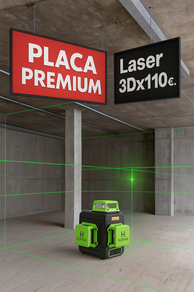 Nivel Láser Huepar 3D 360° Nuevo