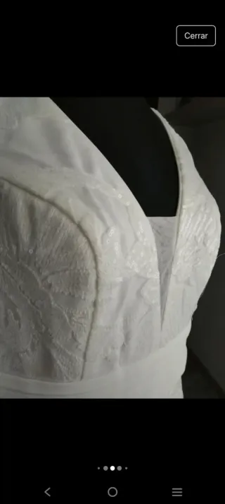 Vestido de Novia Blanco Encaje