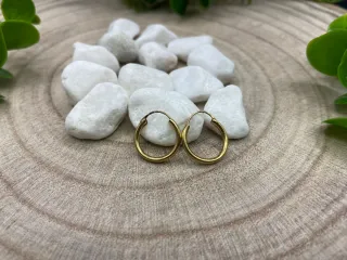 Pendientes Aro Oro 18kt