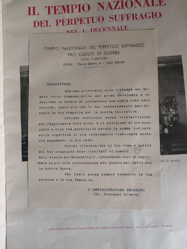 N.Unico:Il Tempio Nazionale del Perpetuo Suffragio