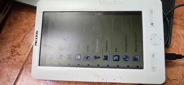 Cargador portátil blanco